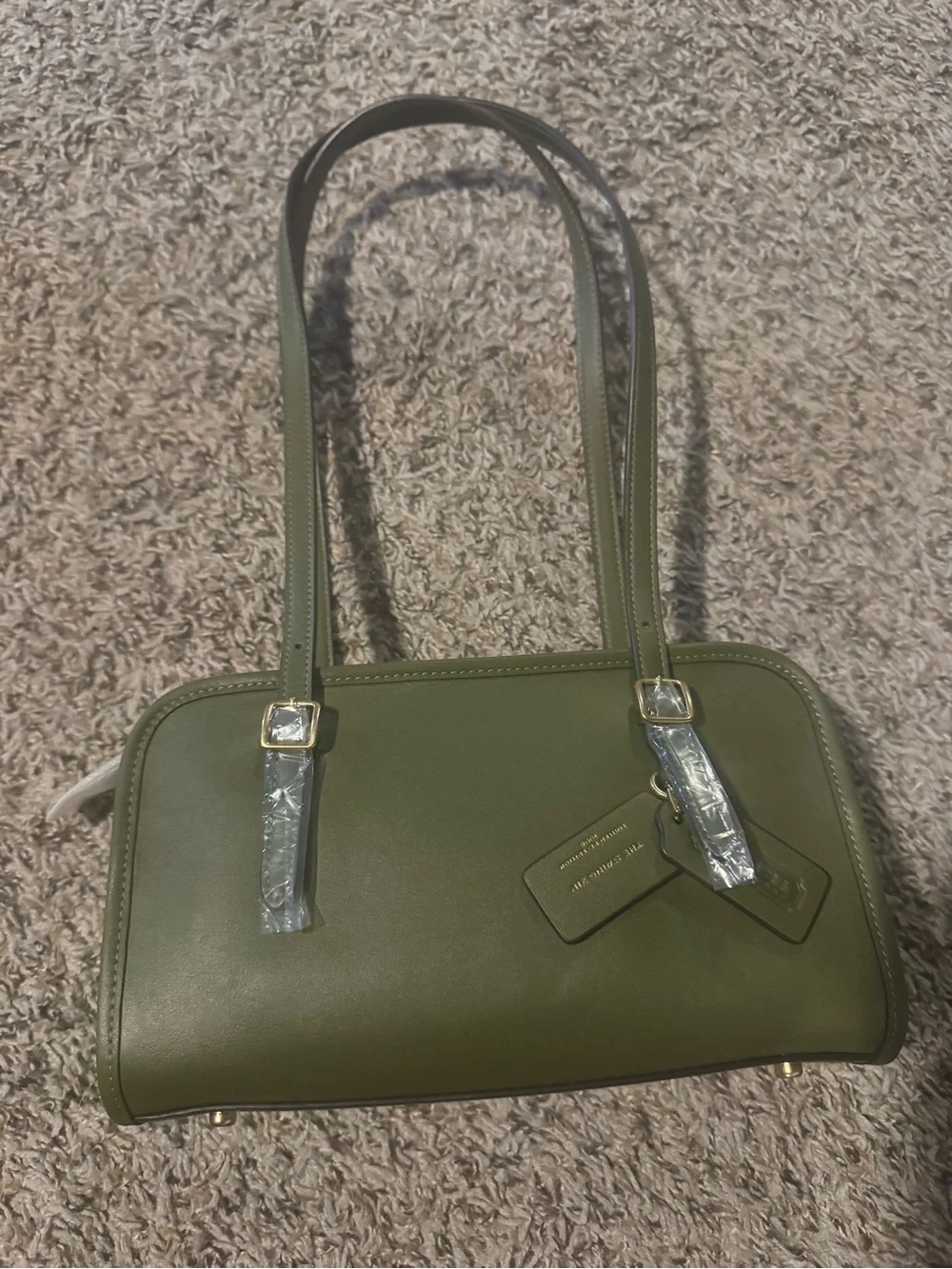 Coach Swing Zip in Olive
